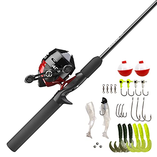 Zebco 404 Spincast Reel Combo with Fishing Rod