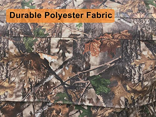 Portable 270-Degree See-Through Hunting Blind for 2-3 People