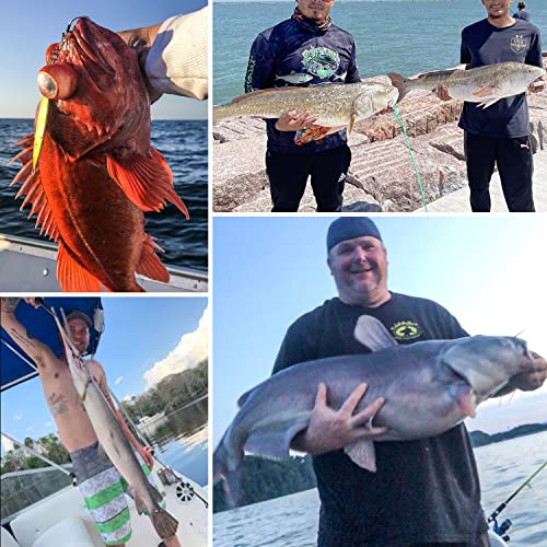 RUNCL Braided Fishing Line - 8 Strand, Abrasion Resistant