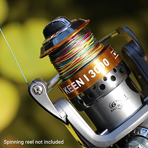 RUNCL Braided Fishing Line - 8 Strand, Abrasion Resistant