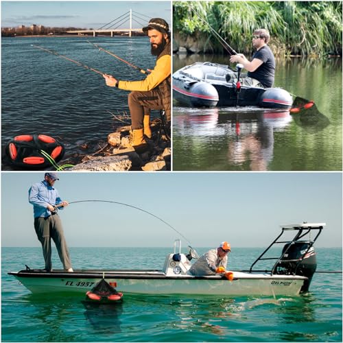 Large Foldable Floating Fish Basket for Live Fish, Collapsible
