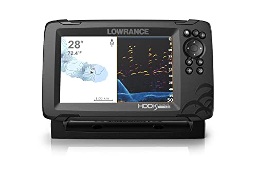 Lowrance HOOK Reveal 7x SplitShot Fish Finder GPS