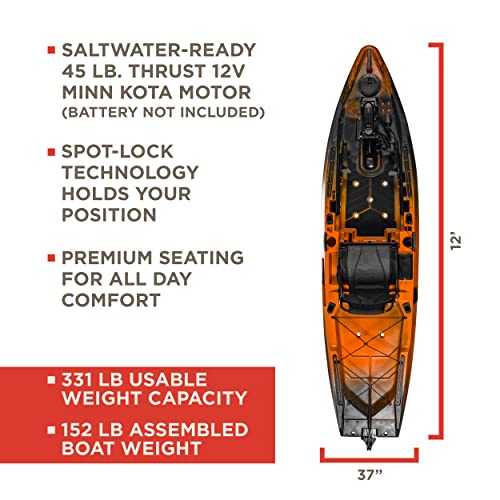 Sportsman AutoPilot 120 Kayak with Minn Kota Motor