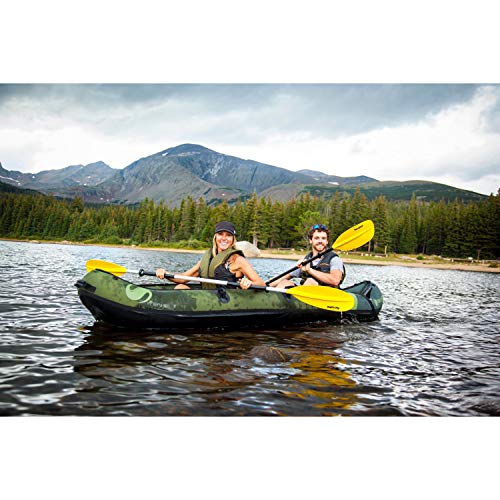 Sevylor Colorado 2-Person Inflatable Fishing Kayak with Paddle