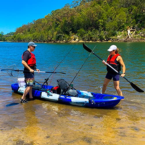 Tandem Sit-On-Top Fishing Kayak | 12.5' | 550lbs Capacity