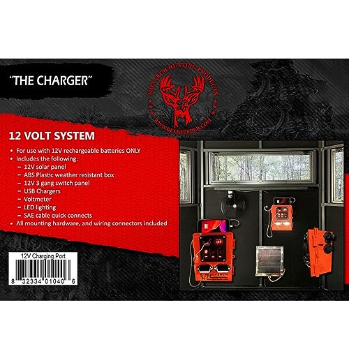 Monarch Hunting Charger: Easy Mount 12V Accessory Kit