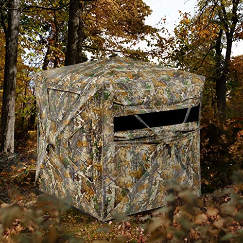 TIDEWE 270°See Through Hunting Blind for 2-3 Persons