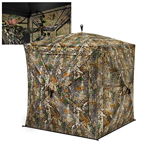 TIDEWE 270°See Through Hunting Blind for 2-3 Persons
