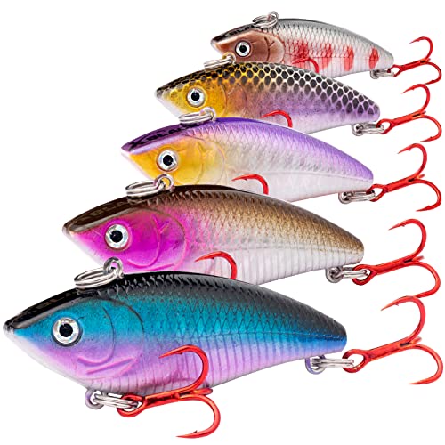 XBLACK VIB Fishing Lures Kit for Big Game