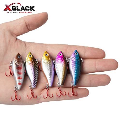 XBLACK VIB Fishing Lures Kit for Big Game