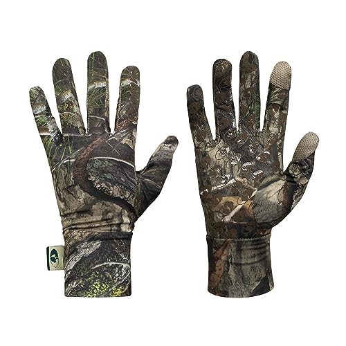 Mossy Oak Youth Lightweight Hunting Gloves for Kids