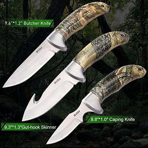 GVDV Hunting Knife Set - Field Dressing Kit