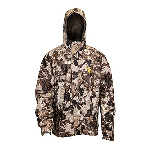 Men's Camo Rain Jacket - Veil Cervidae, Size Medium