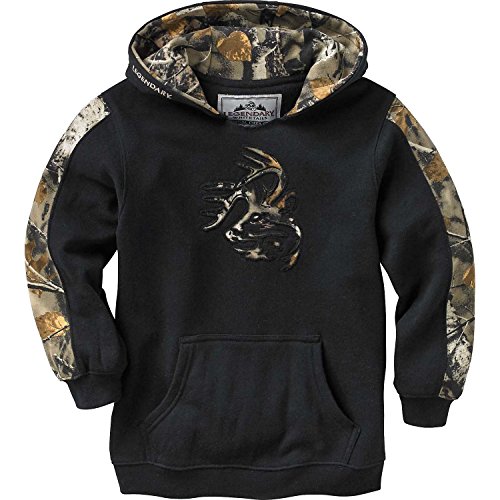 Kids Camo Outfitter Hoodie by Legendary Whitetails, X-Large