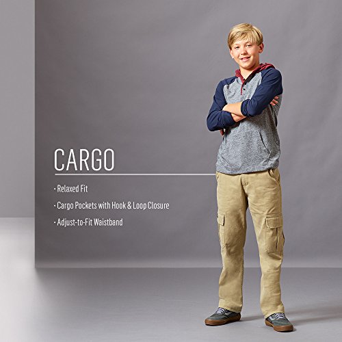 Boys' Wrangler Authentics Classic Cargo Pant, Olive Camo