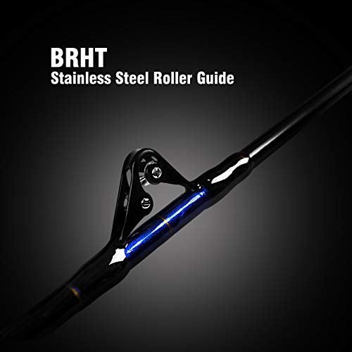 Fiblink Saltwater Offshore Trolling Fishing Pole 7