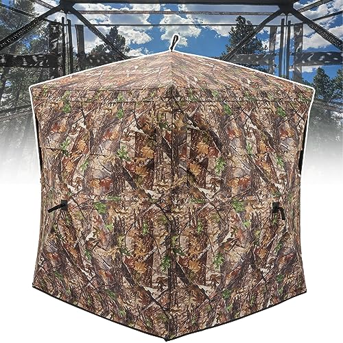 CAMO Popup Ground Blind for Deer & Turkey Hunting