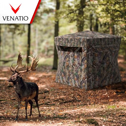 Venatio Camouflage Pop Up Ground Blind - Waterproof