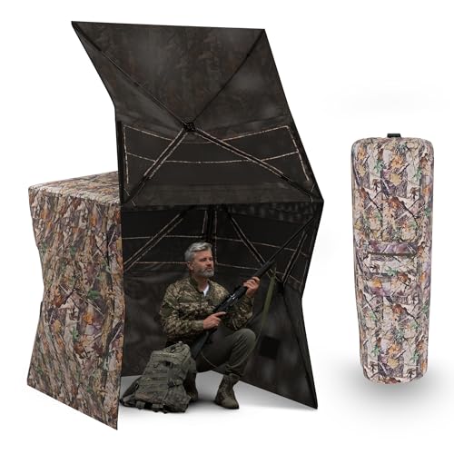 Venatio Camouflage Pop Up Ground Blind - Waterproof