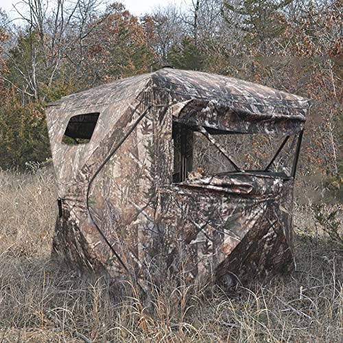 CAMO Popup Ground Blind for Deer & Turkey Hunting