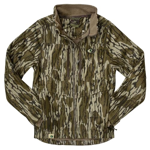 Mossy Oak Youth Camo Hunting Jacket, Original Bottomland