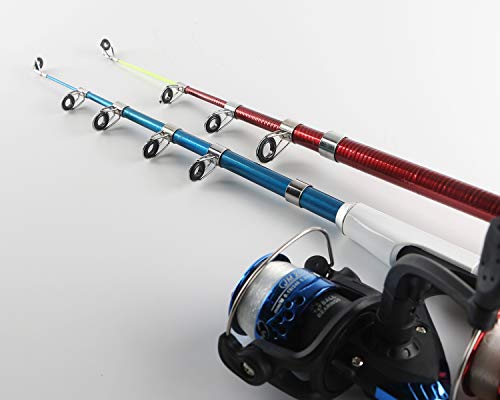 Telescopic Fishing Rod Kit with Spinning Reel and Lures