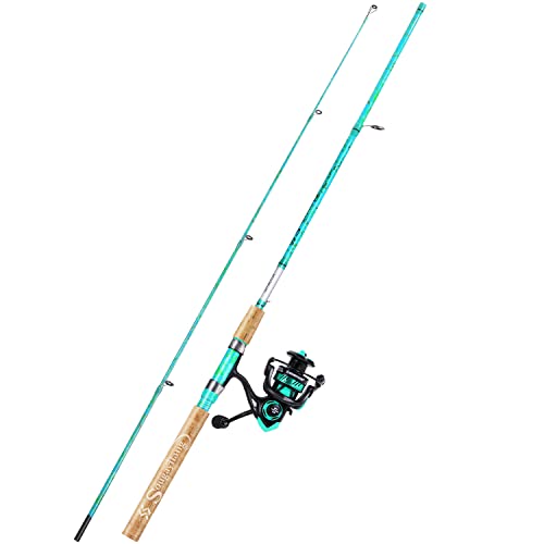 Sougayilang 2-Piece Spinning Fishing Rod Combo & Reel