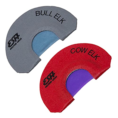 Realistic Bull & Cow Elk Diaphragm Mouth Calls