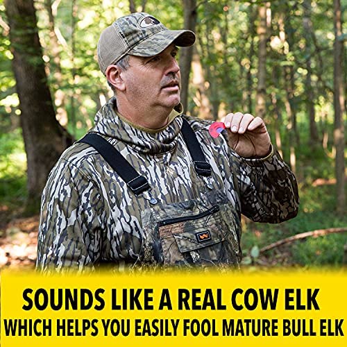 Realistic Bull & Cow Elk Diaphragm Mouth Calls