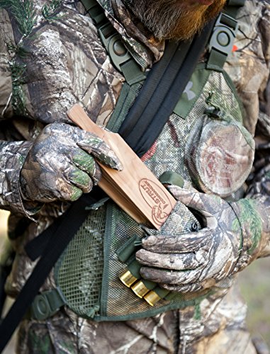 Strut Commander Turkey Call Dugout Pallbearer Box - Affordable, Durable, Effective Dual-Sided Turkey Call