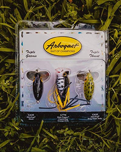 Arbogast Triple Threat Fishing Lure Set