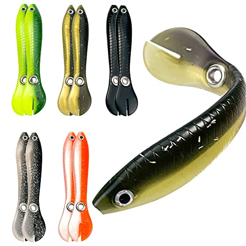 Soft Bionic Fishing Lure Set - 10pcs