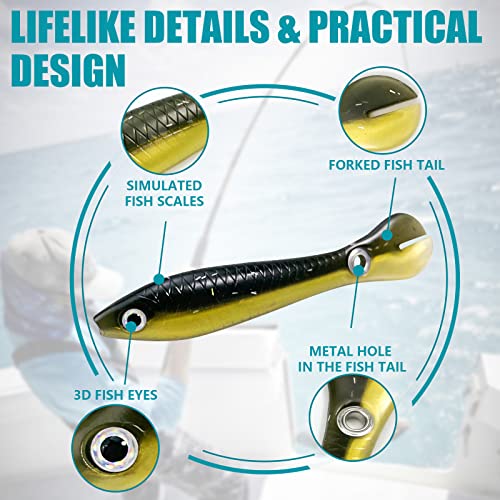 Soft Bionic Fishing Lure Set - 10pcs