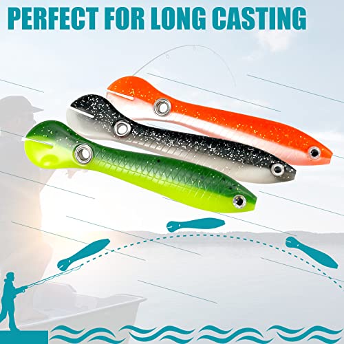 Soft Bionic Fishing Lure Set - 10pcs