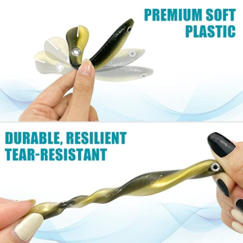 Soft Bionic Fishing Lure Set - 10pcs