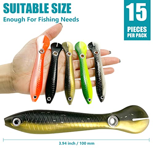 Soft Bionic Fishing Lure Set - 10pcs