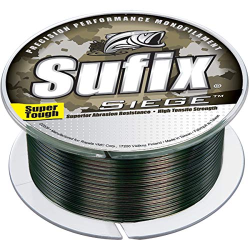 Sufix Siege 330-Yard Camo Fishing Line (8-Pound)