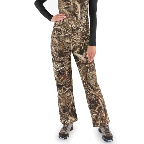 Arctix Women's Traverse Bib Overalls in Realtree Max-5 Camo