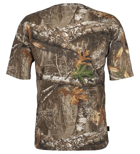 Youth Camouflage Short Sleeve Fused Cotton Hunting Shirt