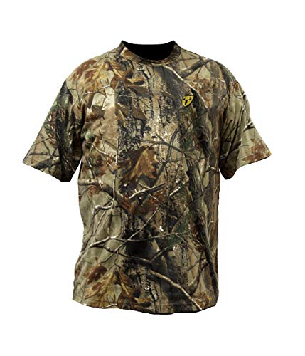 Youth Short Sleeve Cotton T-Shirt, Real Tree Xtra, Large