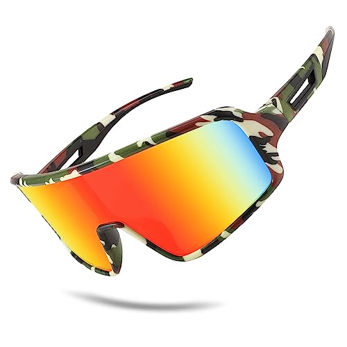 WANWAN Sports Sunglasses for Outdoor Activities, Unisex Styles