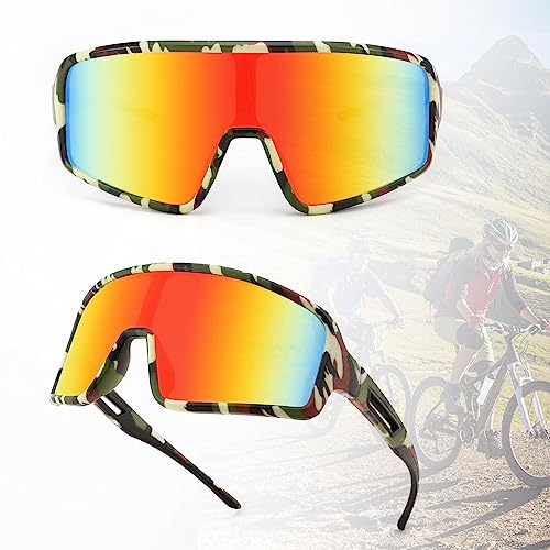 WANWAN Sports Sunglasses for Outdoor Activities, Unisex Styles