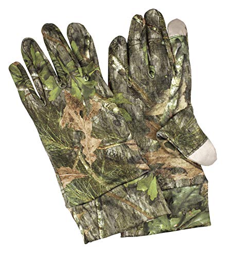 Mossy Oak Obsession Turkey Gloves: Lightweight Touchscreen Camo