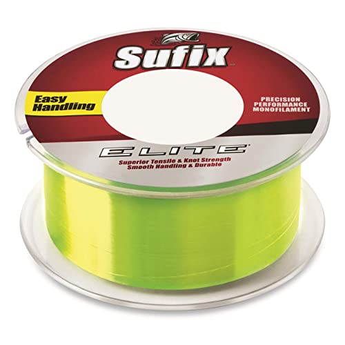 Sufix Elite 6 lb Fishing Line - Yellow