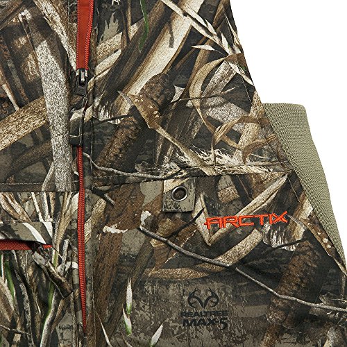 Arctix Kids Insulated Snow Bib, Realtree Max-5 Camo