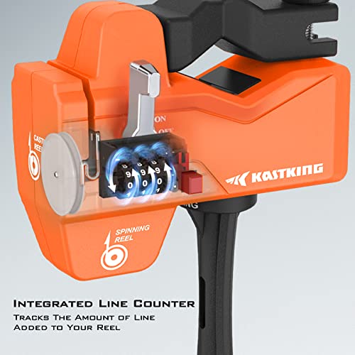 KastKing Line Spooler with Line Counter, Portable & Twist-Free