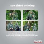 AYIN Men's 3D Leaf Ghillie Suit for Hunting