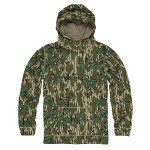 Mossy Oak Men's Vintage Camo Hoodie, Greenleaf, X-Large