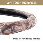 Mossy Oak Steering Wheel Cover for Comfort and Protection