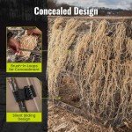 TIDEWE Portable A-Frame Hunting Blind for 3-4